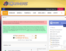 Tablet Screenshot of eqgamers.com